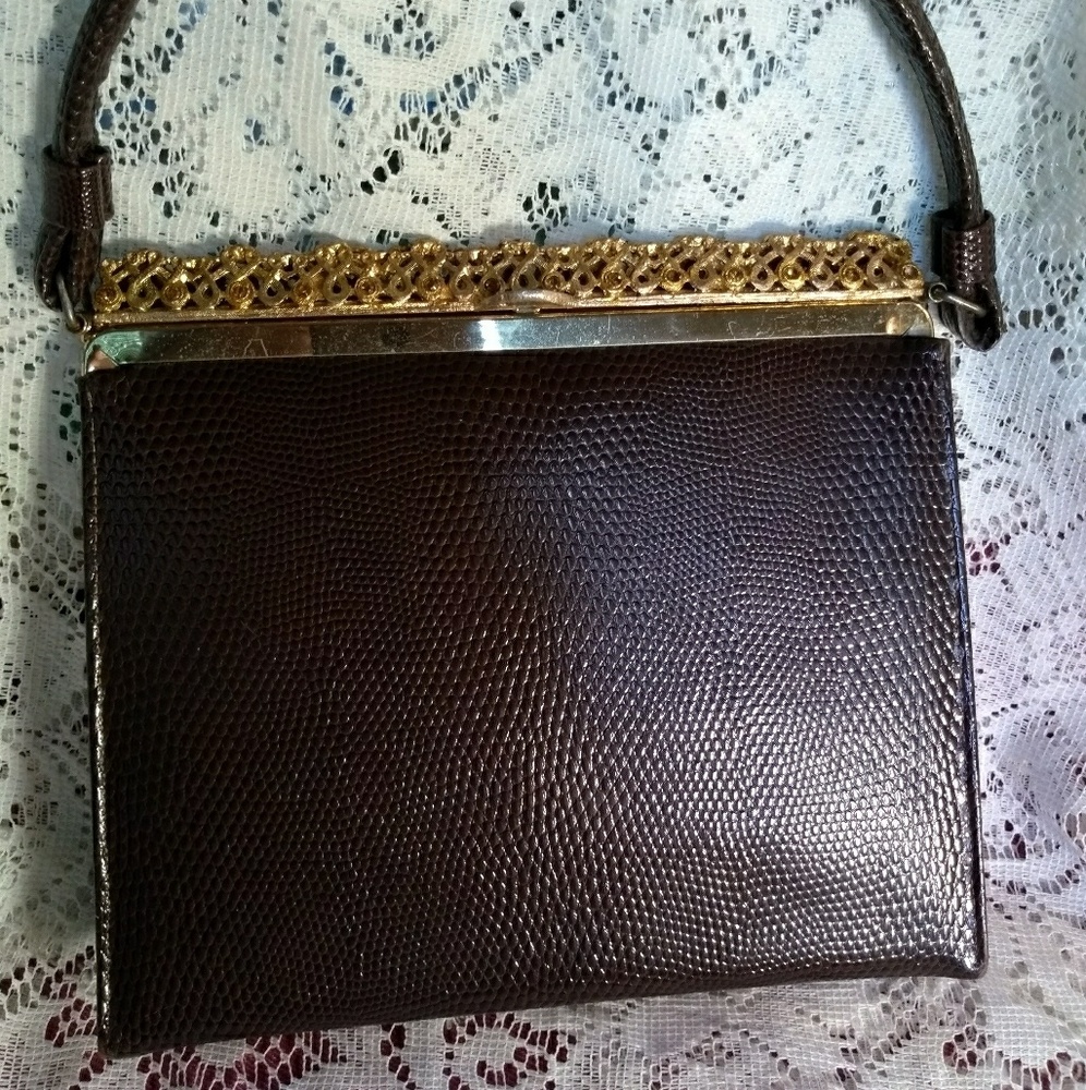 SOLD.   Vintage L&M After Five evening bag